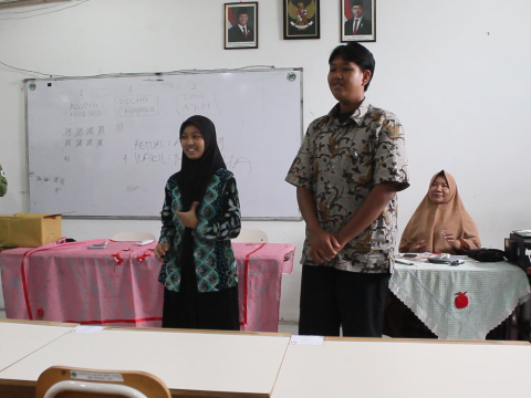 SELAMAT!!!! KEPADA KETUA DAN WAKIL KETUA OSIS YANG BARU!!!!