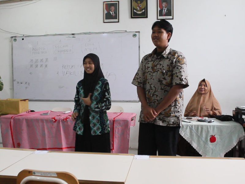 SELAMAT!!!! KEPADA KETUA DAN WAKIL KETUA OSIS YANG BARU!!!!